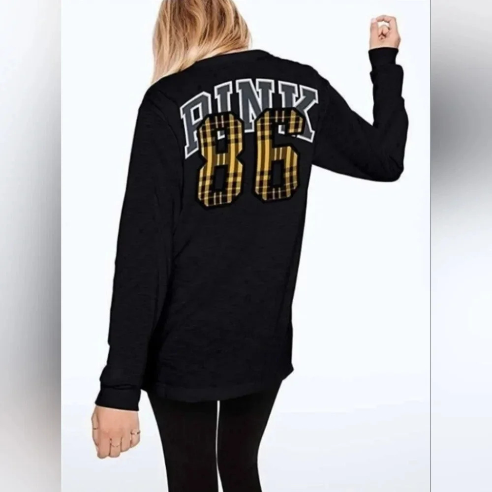 VS PINK "86' shirt-oversized small *NEW*